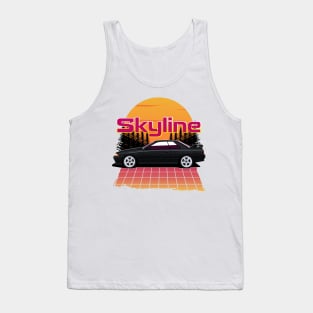 gtr Skyline 1990 Tank Top